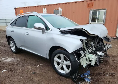 2010 Lexus Rx 350 из США, поврежденный, VIN 2T2BK1BAXAC022606